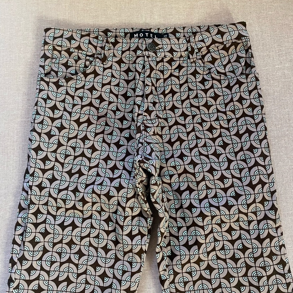 Motel retro flare pants. - Picture 6 of 12